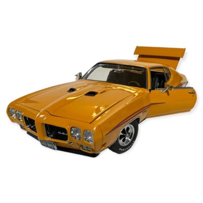 1970 Pontiac GTO Orange GMP Acme Double Lane GTO Two Lane Blacktop