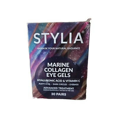 Stylia Marine Collagen Eye Gels Hyaluronic Acid Vitamin C Beauty Aid