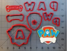 Paw Cartoon Logo 266-604 Cookie Cutter Set