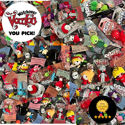Watchover VOODOO Collectible String Doll Keychain New Authentic - YOU PICK!