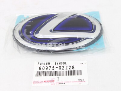 Lexus Genuine CT200h HS250h RX350 RX450h OEM Trunk Logo Badge