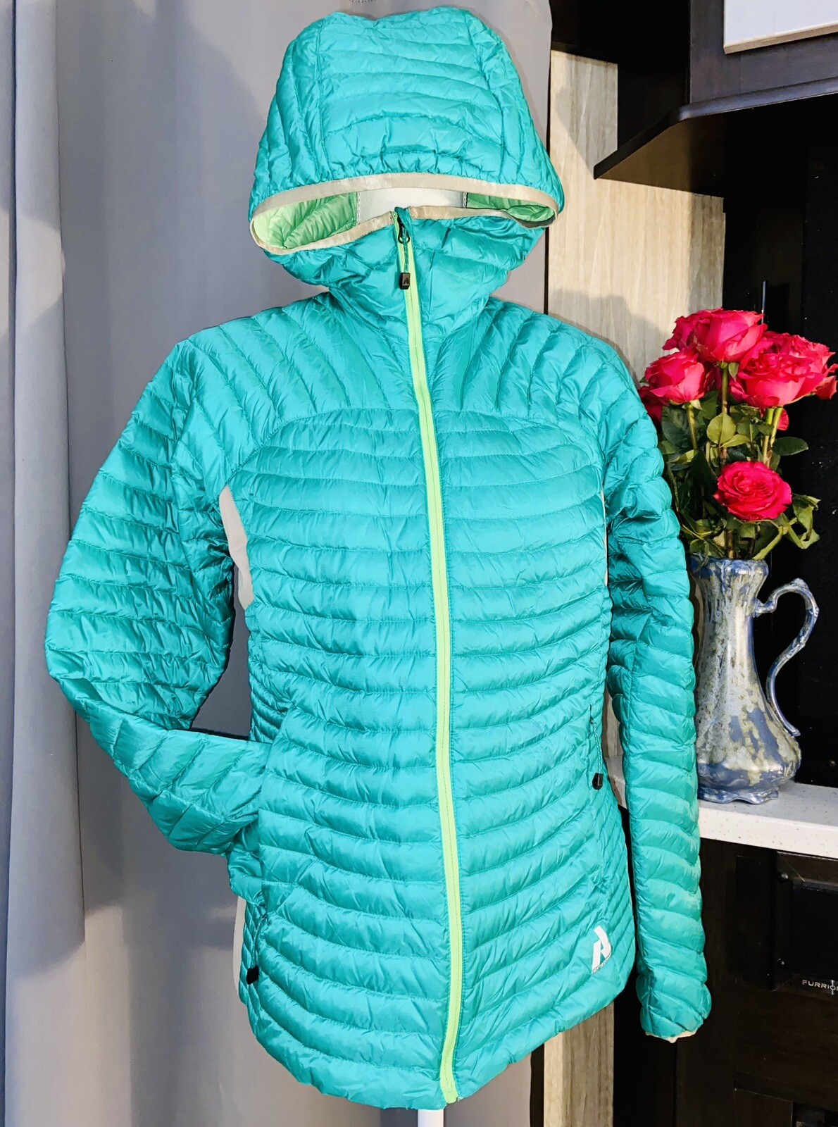 EDDIE BAUER,FIRST ASCENT Down PufferJacket Womens Sz … Gem