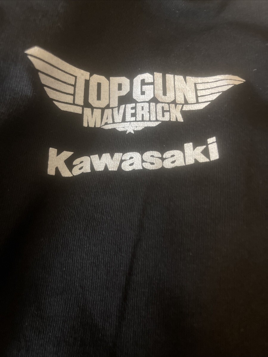 KAWASAKI TOP GUN T SHIRT Adult Small H2 H2R Ninja ZX1000