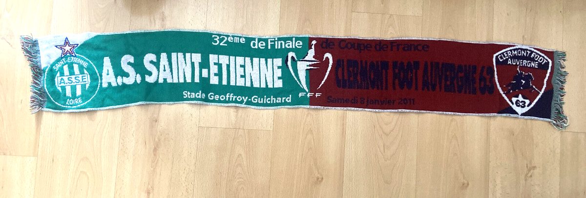Écharpe ultras foot ASSE green angels saint Etienne - Collection Écharpe ultras foot ASSE green angels saint Etienne - Collection