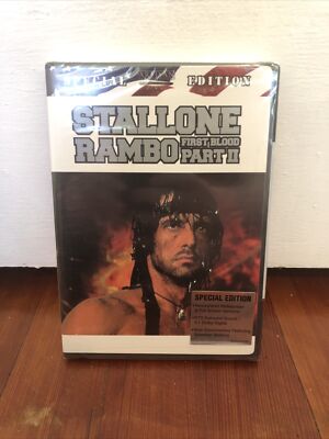Rambo First Blood Part 2 Special Edition DVD Sylvester Stallone New & Sealed