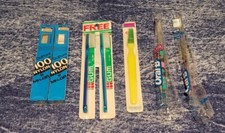 Vintage Toothbrush Lot Of 7 Oral B GUM