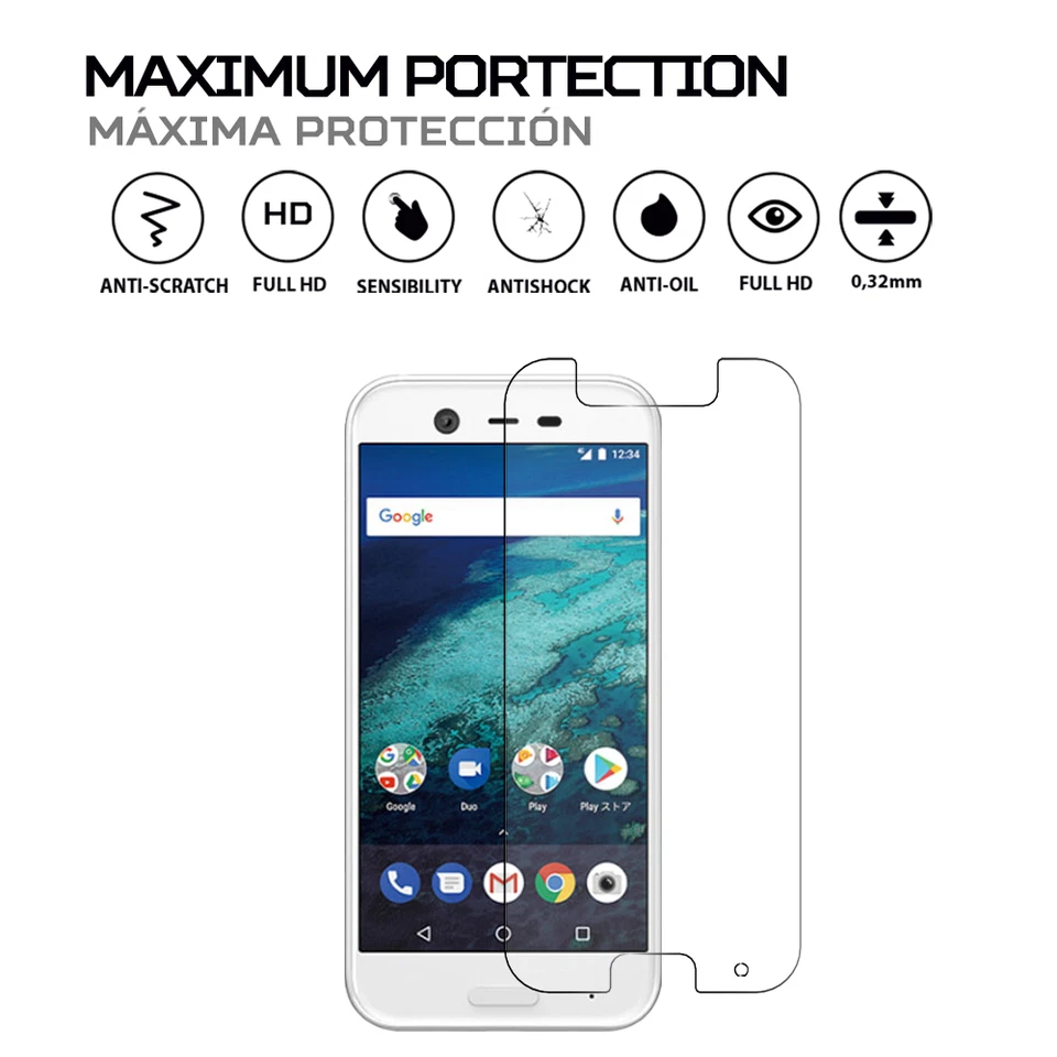 ANTISHOCK Screen protector for Sharp Android One X1 - Image 2 of 4