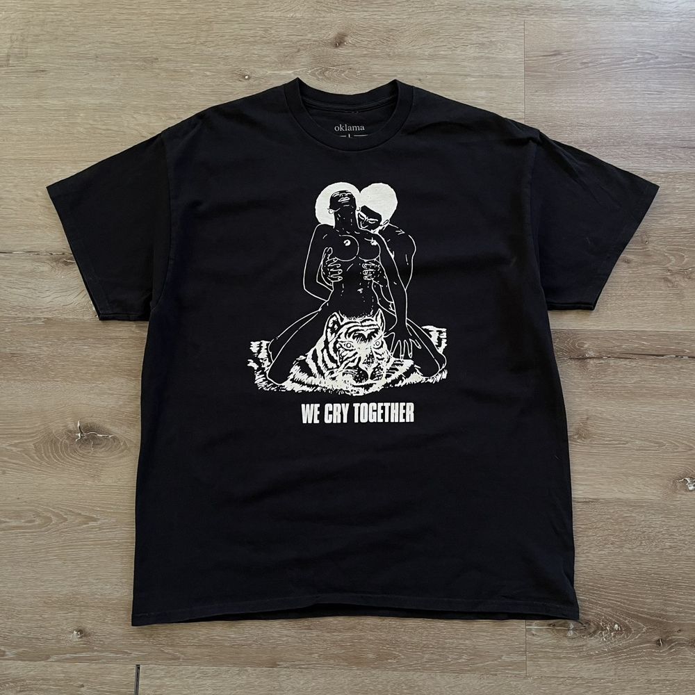 Kendrick Lamar Oklama Big Steppers Tour Black T shirt Graphic tee NH19681