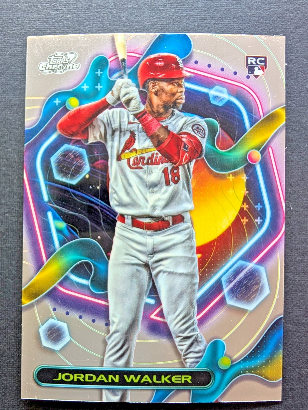 Jordan Walker 2023 Topps Cosmic Chrome 🌌 Rookie Rc #151 Cardinals 