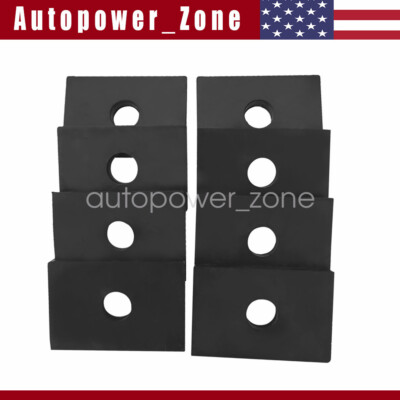 For 1947-87 Chevy GMC C10 C20 Pickup Truck Rubber Bed Mount Pad Kit 8pc GM Truck