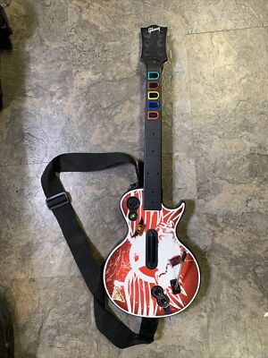 Wireless Guitar Guitar Hero Xbox 360 GUITAR HERO XBOX 360 Sunburst