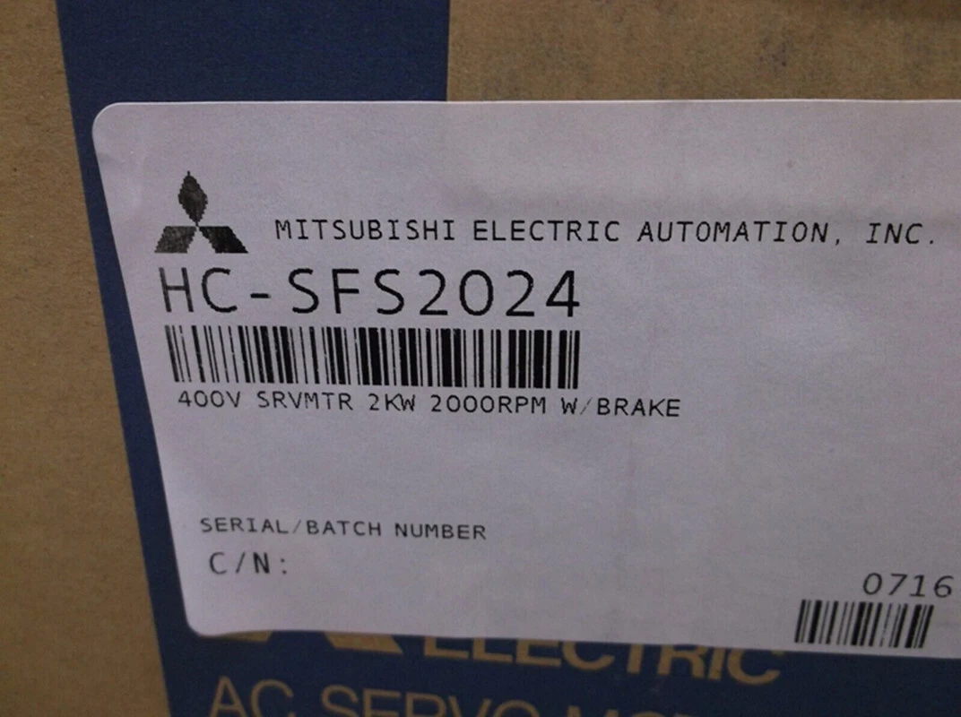 MITSUBISHI HC352S SERVO MOTOR 動作保証　インボイス 1PC New Mitsubishi HC-SFS2024 AC Servo Motor Sealed | eBay