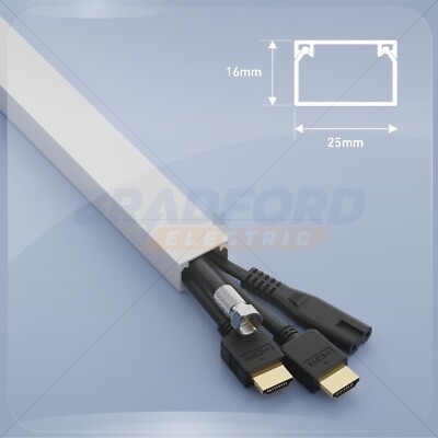 Mini Canalina Portacavi 3 Metri, Passacavo In Pvc Morbido Canaline Fili Elettrici, Copricavo - Foto 2