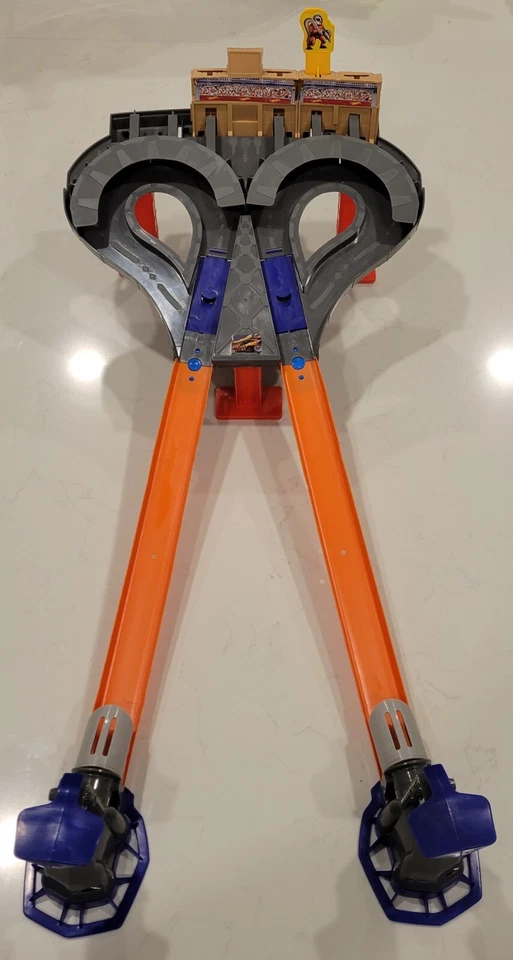 2014 Hot Wheels Super Speed Blast way Play Set - Loose Incomplete - Parts Only - Image 2 of 4