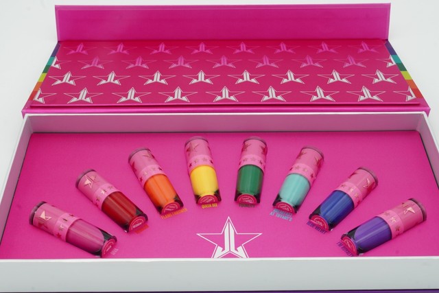 rainbow liquid lipstick set