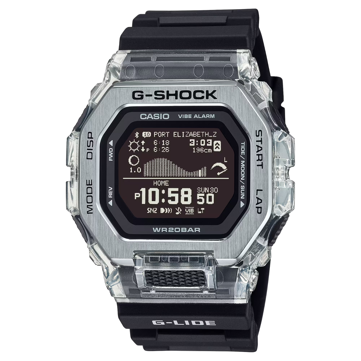 Shock Gbx 100 G Shock Tide Watch Review CASIO GBX-100 Case