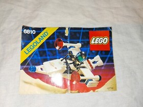 Vintage 1989 LEGO CLASSIC SPACE SET 6810 LASER RANGER 100% COMPLETE + MANUAL