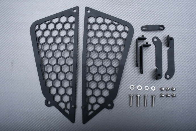 Grille de protection de phare KTM Adventure 390 évite la casse des optiques A2