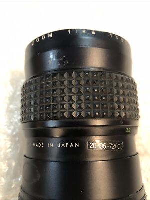 Focal MC Auto Zoom 1:3.5 f=35-105mm No. 785985 Lens 62 | eBay Focal MC Auto Zoom 1:3.5 f=35-105mm No. 785985 Lens 62 | eBay