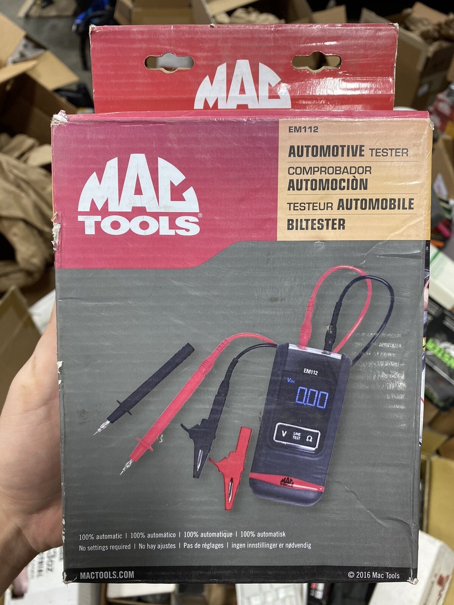 EM112 MAC マックツール サーキットテスター Auto Meter - EM112 | Mac Tools