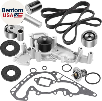 #ad #ad Timing Belt Kit with Water Pump Compatible for Lexus GX470 LX470 V8 4.7L1998 20 $160.57