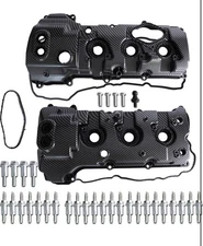 Upgrade Valve Covers 13-23 Ford Expedition F-150 Transit 3.5L Carbon Type