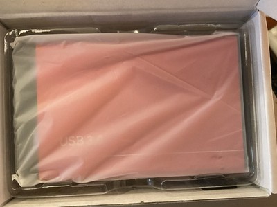 Removable  Hard Disk - USB 3.0 - Red - New In Box with Power Cord