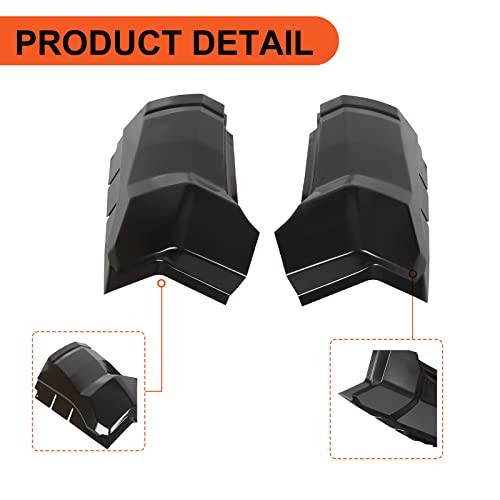 Tailgate Spoiler Cover For 2009-2021 Dodge Ram 1500/2500/3500 – Black Adhesive-On (USMOTOR)