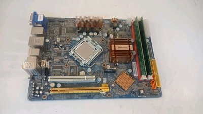 Shuttle Motherboard FG31 S5113 V3.2 with Intel Core 2 Duo E7500 2.93GHz 2GB RAM