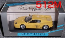 1 43 Ferrari 512M Yellow 1994 FERRARI V12 512TR Testarossa