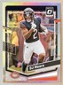 2023 Donruss Optic #34 DJ Moore Silver Holo Prizm Chicago Bears