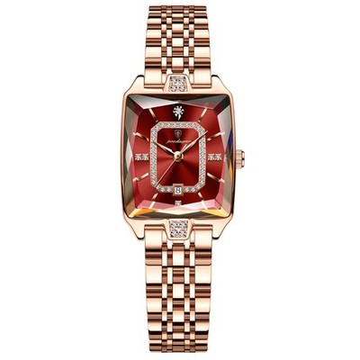 POEDAGAR Women Quartz Watch Waterproof Stainless Steel band Luminous Date