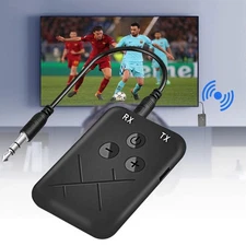 Wireless 2-in-1 Bluetooth 5.0 Receiver Transmitter Adapter Audio 3.5mm Jack Aux