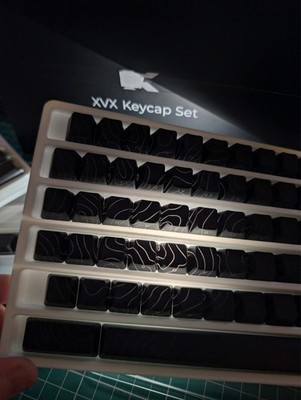 XVX Phantom Topographic Keycaps Brandneu, neue Version, 118 Tasten, US Layout