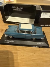 1/43 MINICHAMPS OPEL KAPITÄN 1959-63 (turquoise) Limited Edition 3600pcs