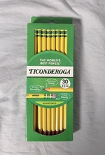 Ticonderoga #2 HB Sharpened Pencils 30 Count ...