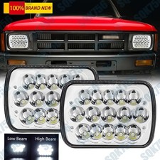 PAIR FOR TOYOTA PICKUP 82-95 TACOMA 4RUNNER 1984-1991 5X7 7X6 LED HEADLIGHTS DOT