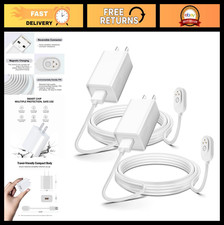 10ft Magnetic Charging Cable 2 Pack for Arlo Ultra, Pro 3/4/5, Go 2 Cameras