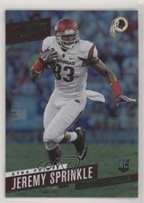 2017 Panini Prestige Rookie Xtra Points Green 42/150 Jeremy Sprinkle #267 8h6
