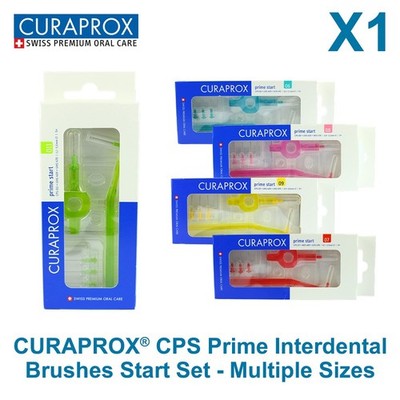 Curaprox CPS Prime Interdental Brushes Start Set Multiple Sizes Dental Hygiene