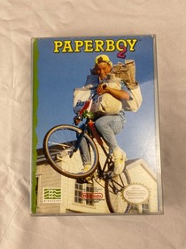 Paperboy 2 CIB Buen Estado, Aut&eacute;ntico Sistema de Entretenimiento NES Nintendo, 1992