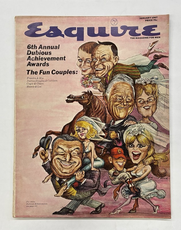 Esquire Magazine January 1967 6th Annual Dubious Achievement Awards, Bikers