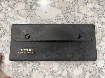 10 Piece Vintage Dietzgen Co Constructo 1095T Drafting Tool Set Germany