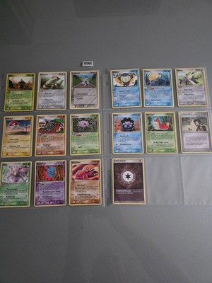 2006 Pokemon Delta species 16x Ex Legend Maker Excellent deutsch