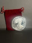 2014 American Eagle 5 Troy Ounce .999 Walking Liberty Coin Silver Medallion
