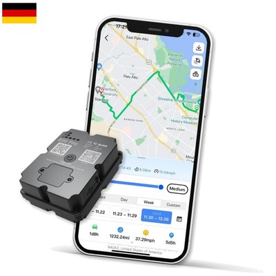 Gps-Tracker Power Finder, Auto-Tracker Mit Bis Zu 90 Tagen Akkulaufzeit, Magneti