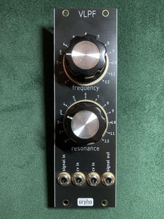 Orpho vlpf Vactrol Lowpass Filter Modul Eurorack Modular Synthesizer