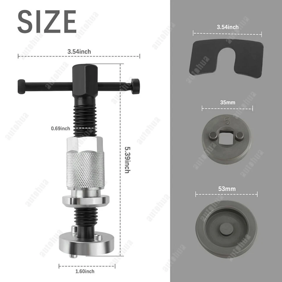 Brake Caliper Compression Tool Set For Car SUV Caliper Piston Compressor Tool - Image 2 of 4
