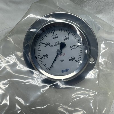 NEW IN BOX WIKA 600 PSI GAUGE 9745939