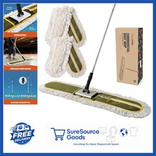 Green 36 Floor Duster Mop with Microfiber Hea...